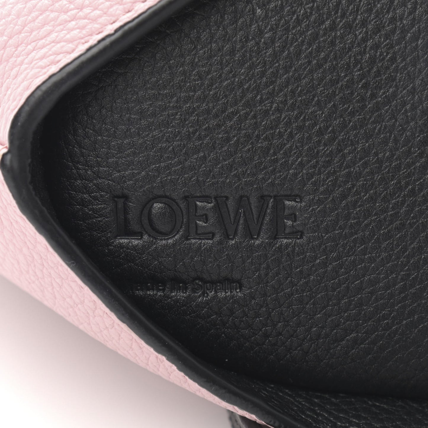 Calfskin Shearling Mini Bunny Crossbody Bag Pink