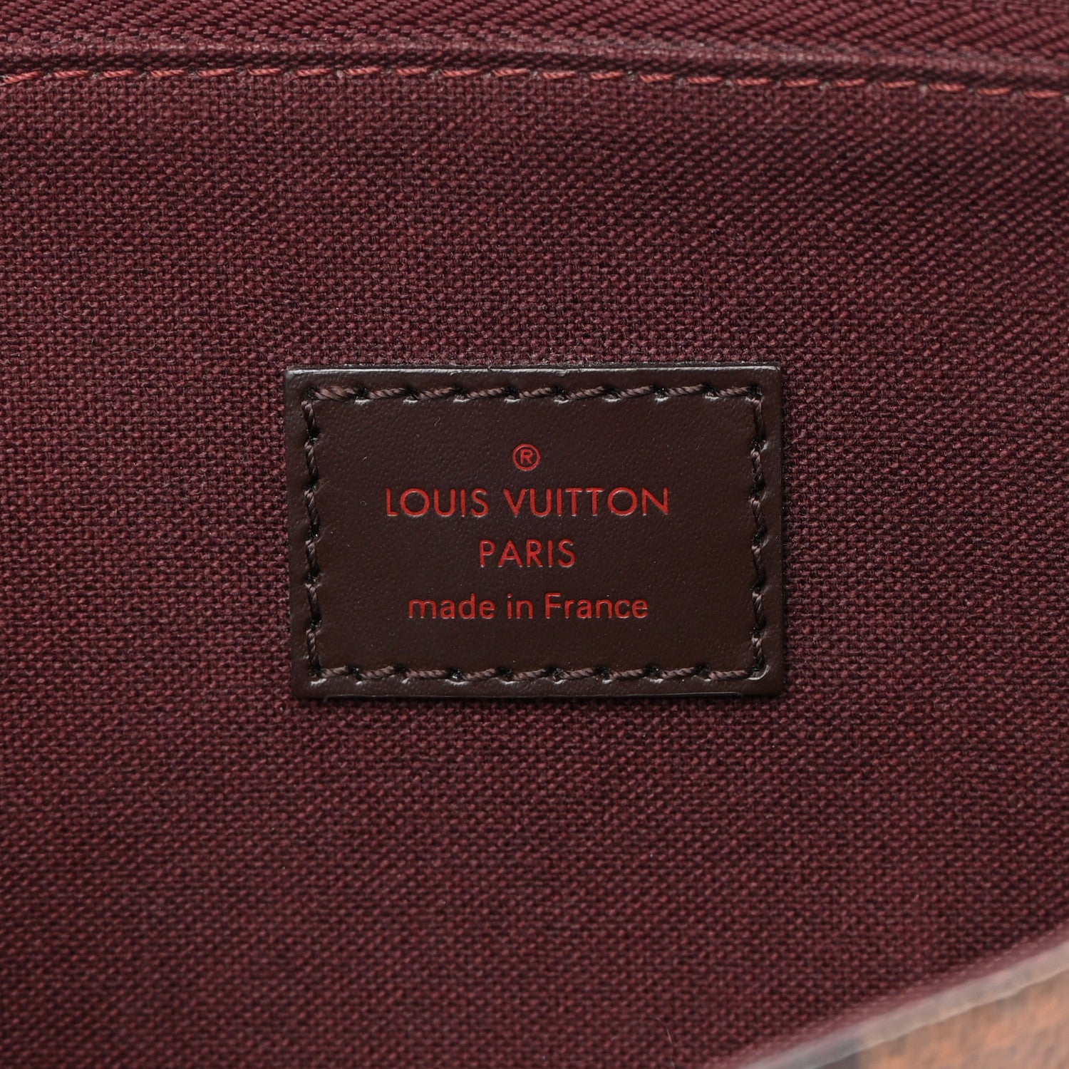 Louis Vuitton Damier Ebene Hoxton GM 5 of 9