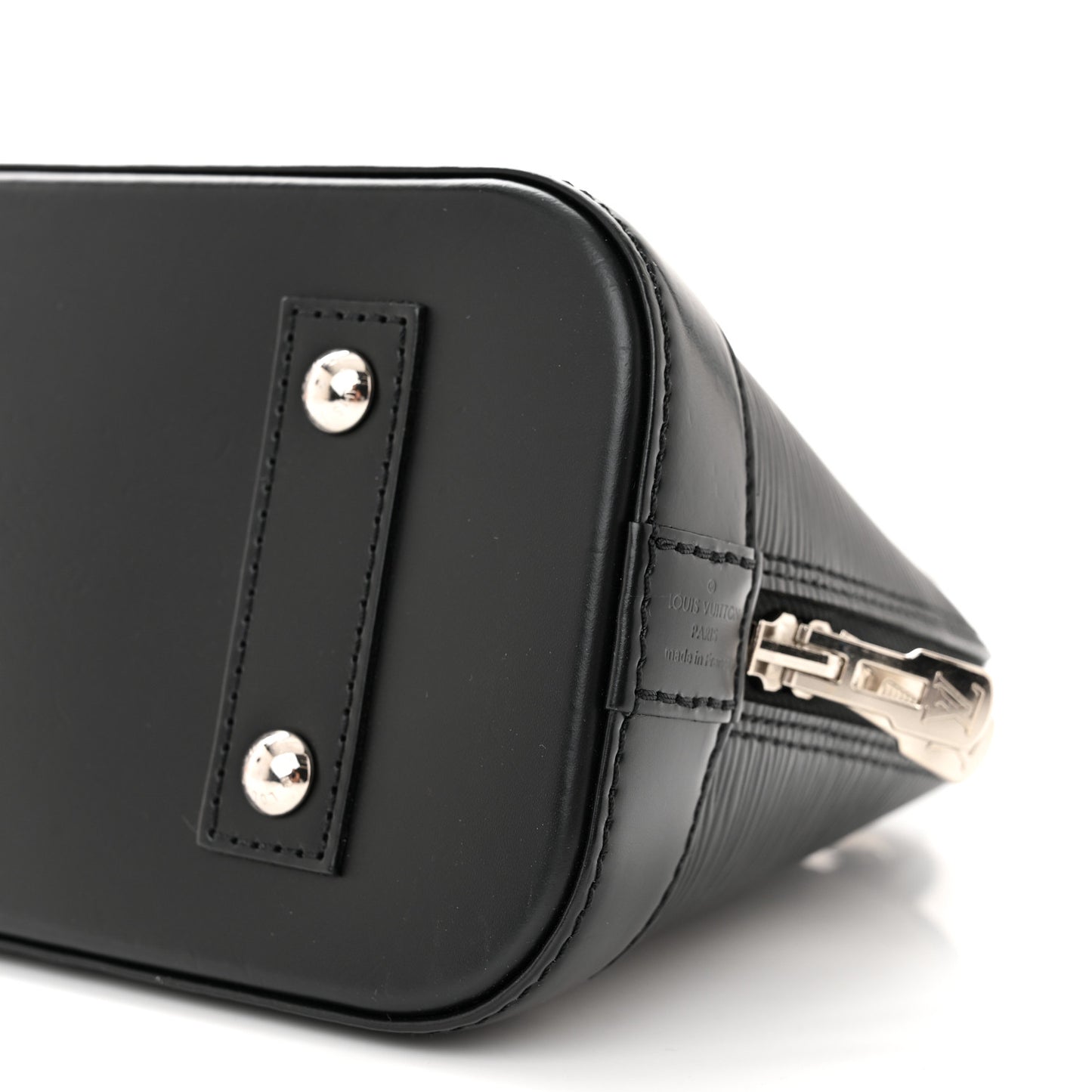LOUIS VUITTON Epi Alma BB Black