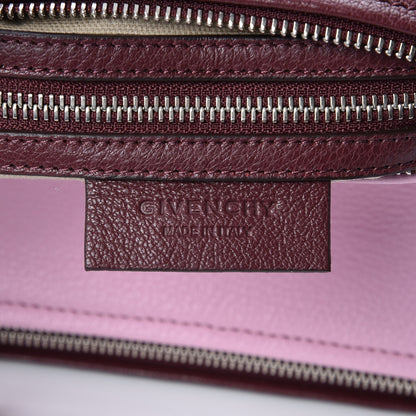 Givenchy Sugar Goatskin Tri-Color Mini Pandora Burgundy Pink White 7 of 7