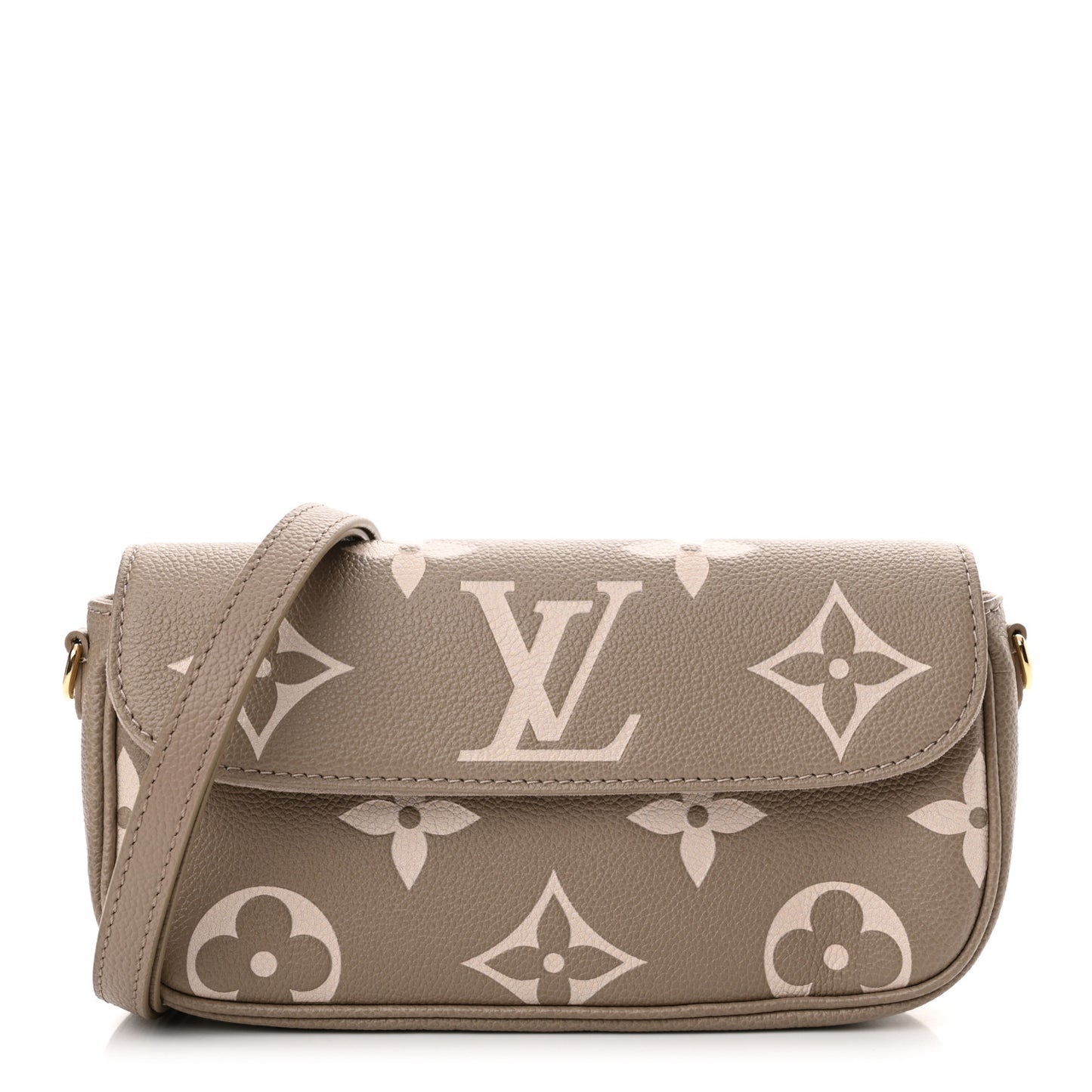 Empreinte Monogram Giant Ivy Wallet On Chain Tourterelle Creme