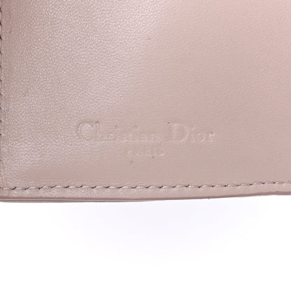 Christian Dior Lambskin Cannage Lady Dior Eden Wallet Light Pink 7 of 9