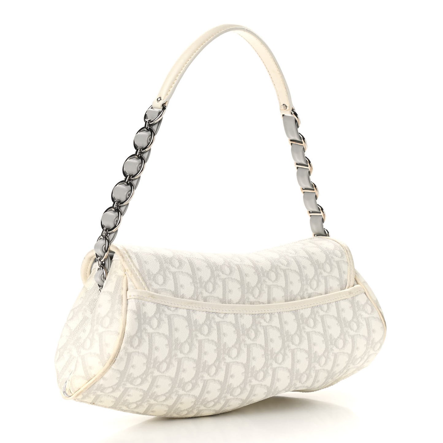 Monogram Romantique Trotter Flap Bag Grey