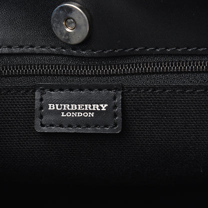 Burberry House Check Small Tote Black 7 of 8