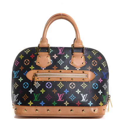 Louis Vuitton Monogram Multicolor Alma Black 1 of 7