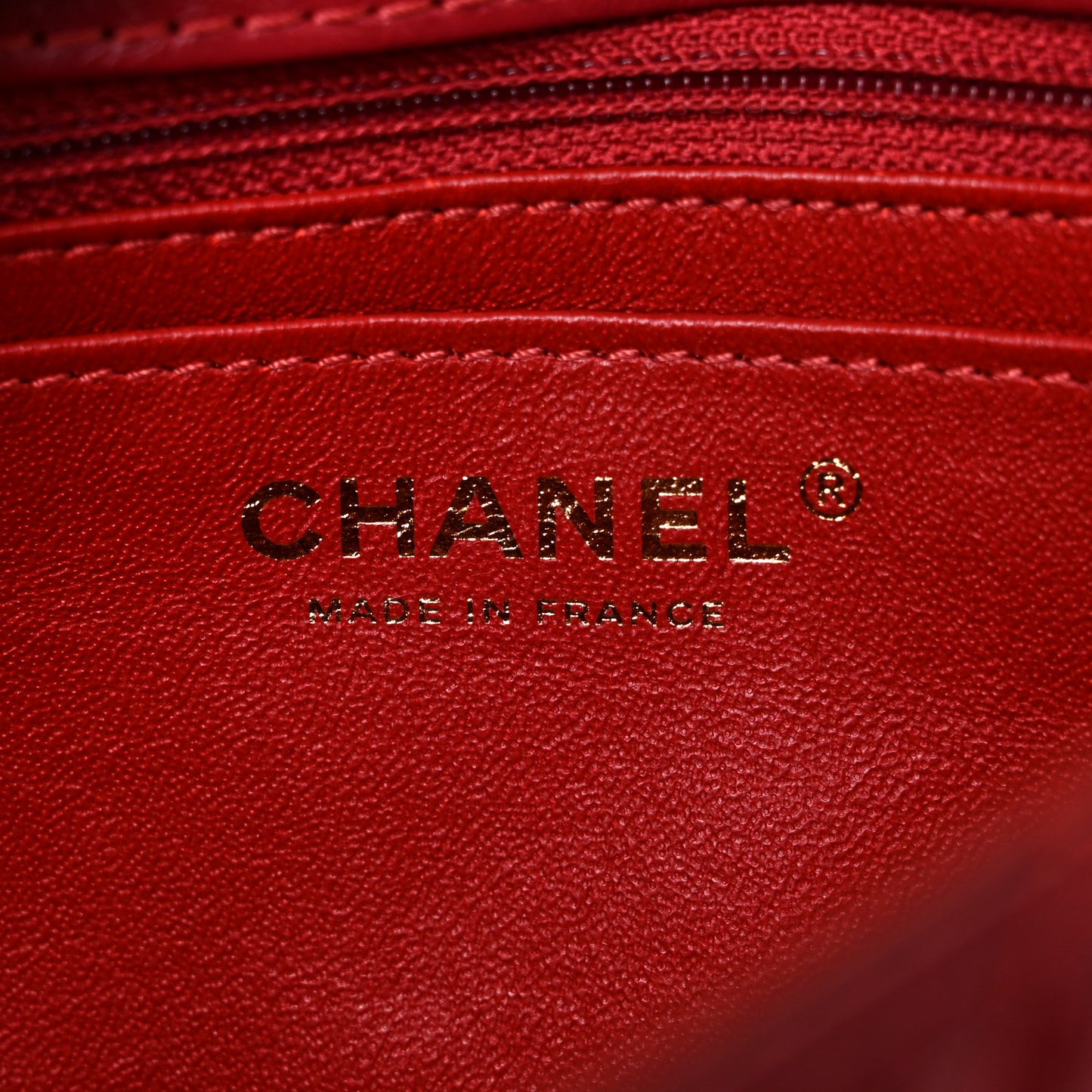 Aged Calfskin Quilted 2.55 Reissue Mini Flap Red