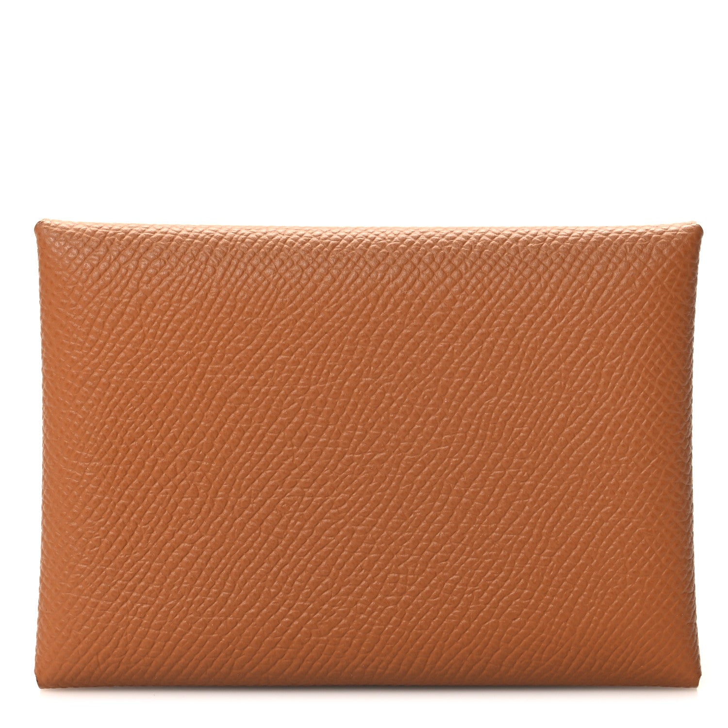 Hermes Epsom Calvi Duo Card Case Gold 1 of 8