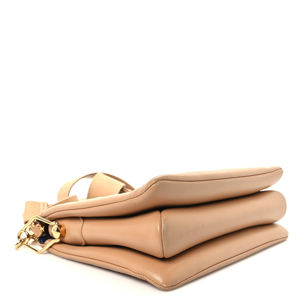 Louis Vuitton Lambskin Embossed Monogram Coussin PM Camel 3 of 9