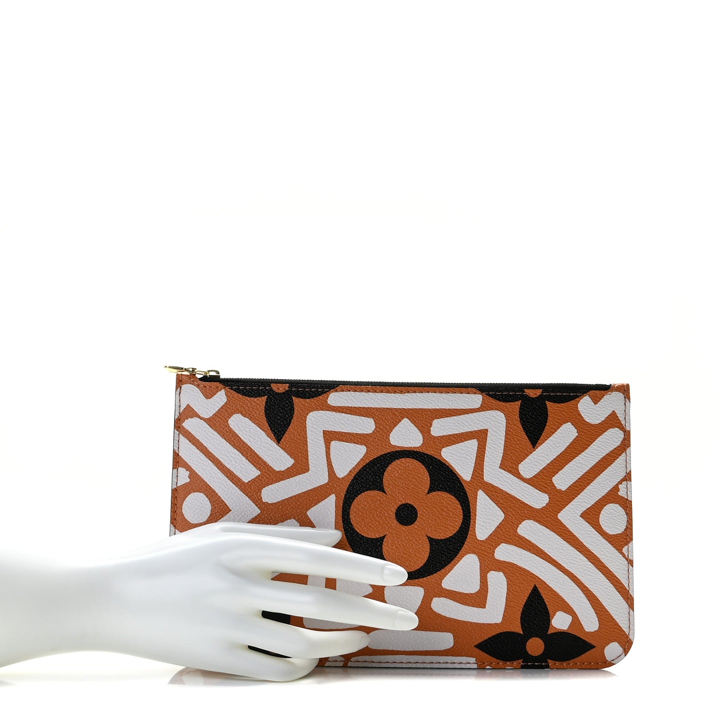 Monogram Giant Crafty Neverfull MM GM Pochette Creme Caramel