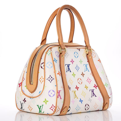 Louis Vuitton Monogram Multicolor Priscilla White 3 of 7