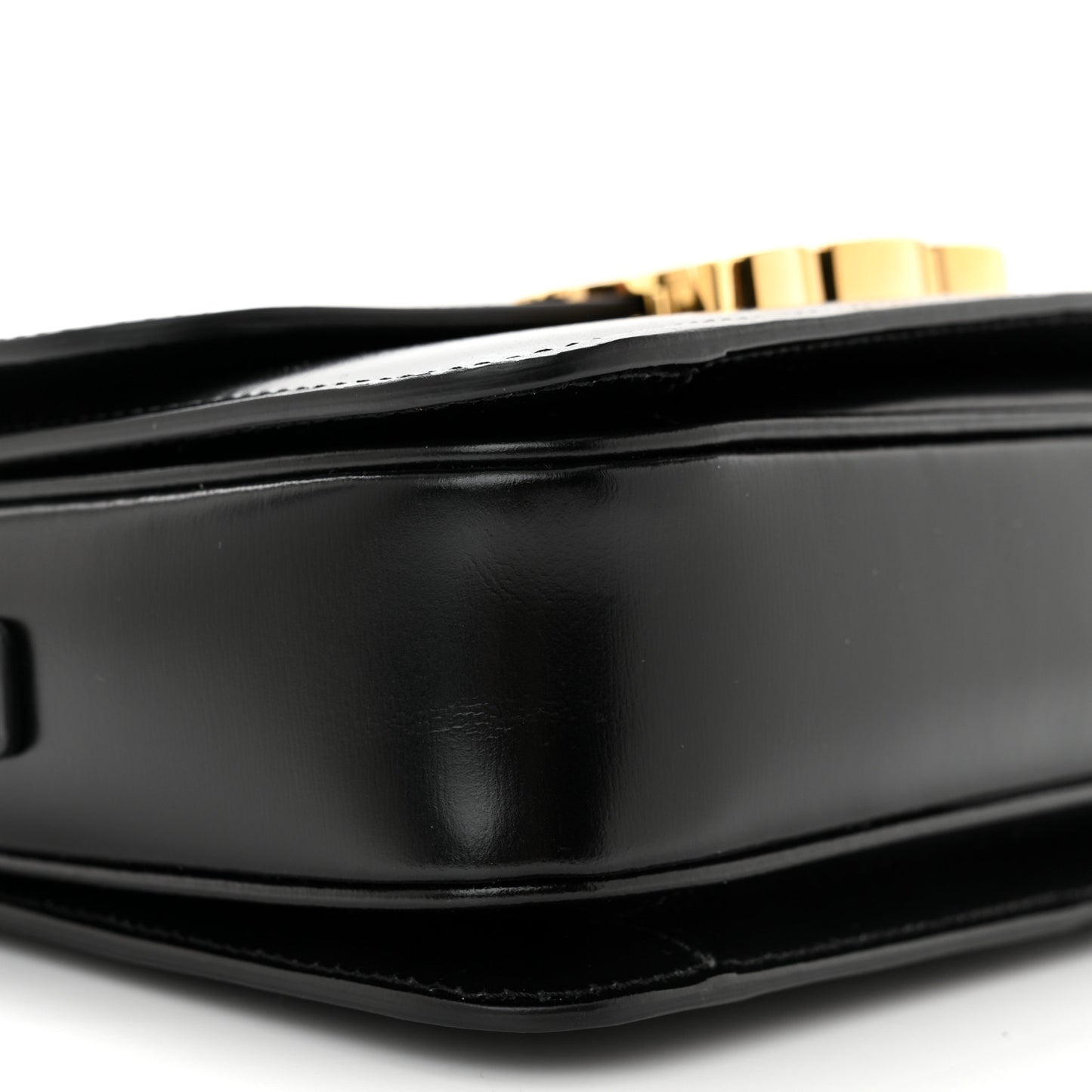 Shiny Calfskin Teen Triomphe Black