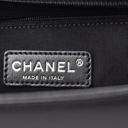 Chanel Lambskin Quilted Large Boy Flap Black 6 of 12