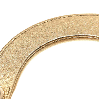 Christian Dior Metallic Calfskin Bead Embroidery Mini Lady Dior Gold 10 of 12