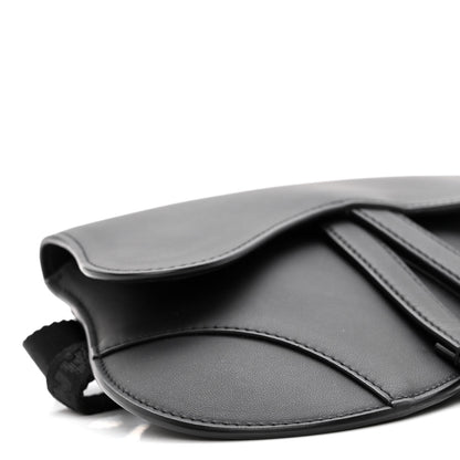 Christian Dior Ultra Matte Calfskin Saddle Belt Bag Black 8 of 10