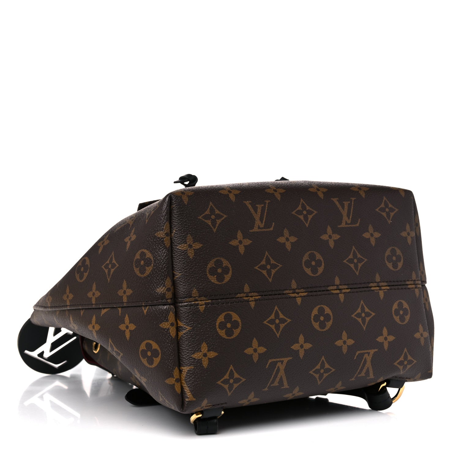 Louis Vuitton Monogram Montsouris PM Black 4 of 10