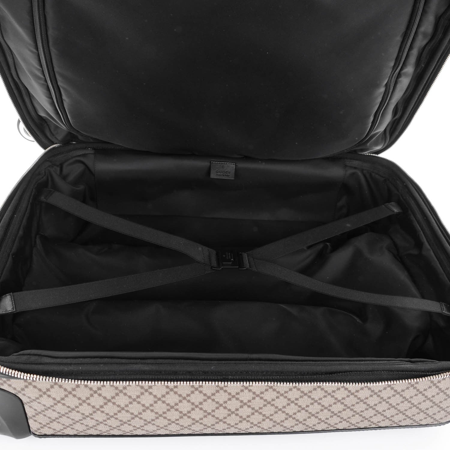 Gucci Diamante Plus Four Wheel Carry On Trolley Dark Brown 6 of 8