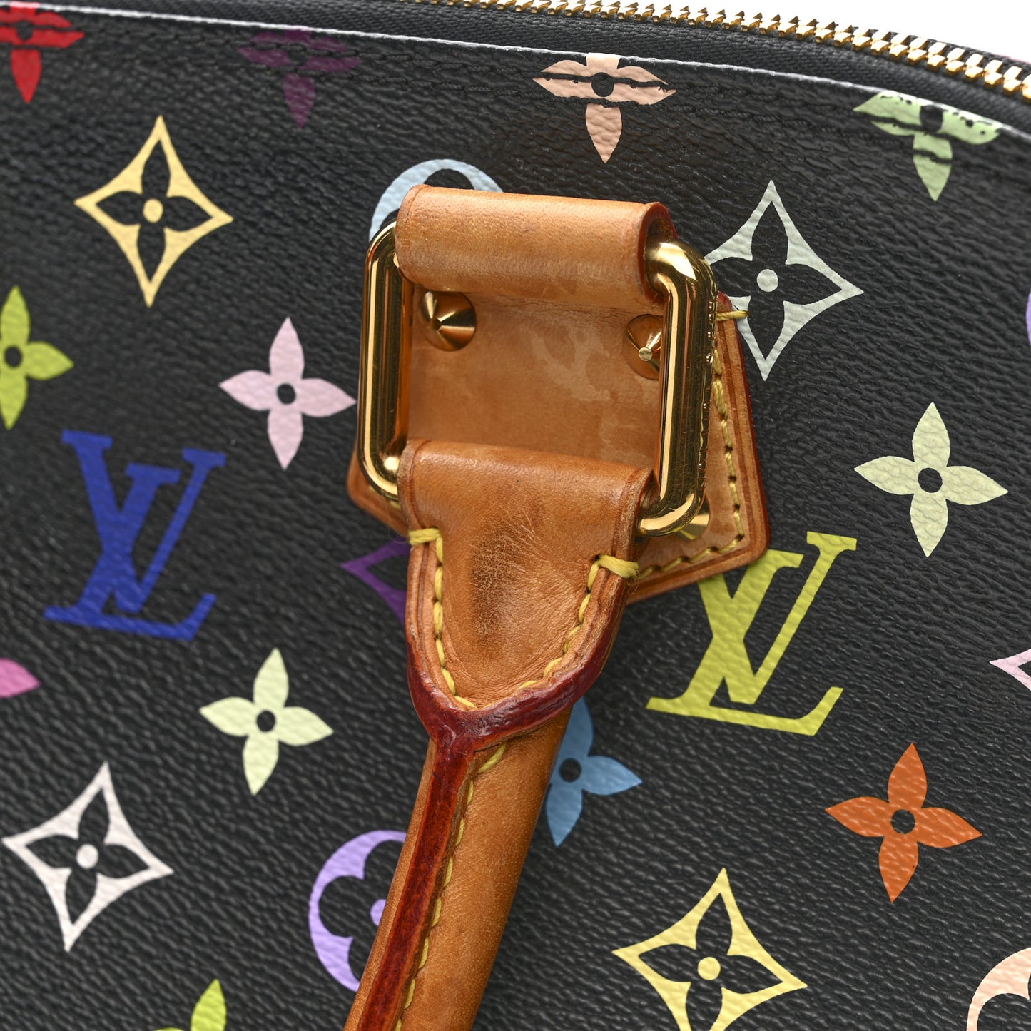 Monogram Multicolor Alma GM Black