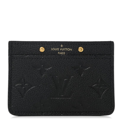 Louis Vuitton Empreinte Card Holder Black 1 of 4