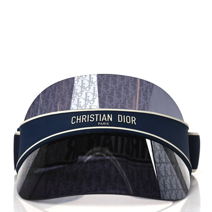 Christian Dior Oblique DiorClub V1U Sun Visor Blue 2 of 7