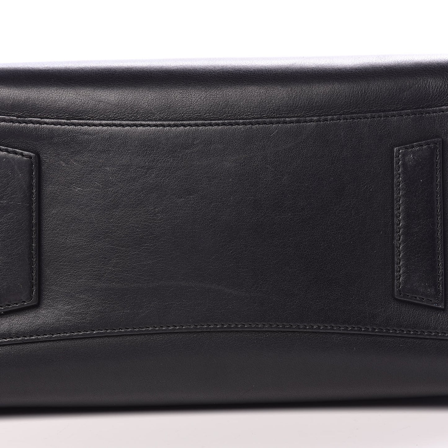 Buffed Calfskin Small Chain Antigona Black