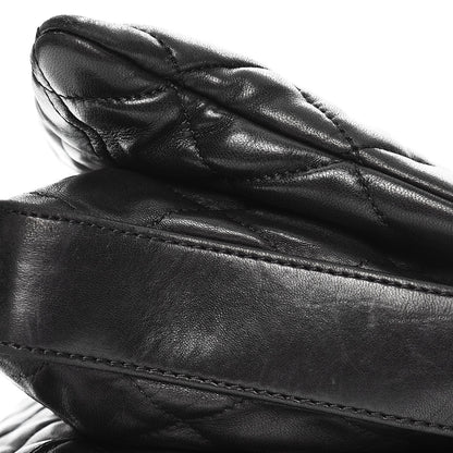 Chanel Lambskin Quilted Maxi 3 Flap Black 16 of 16