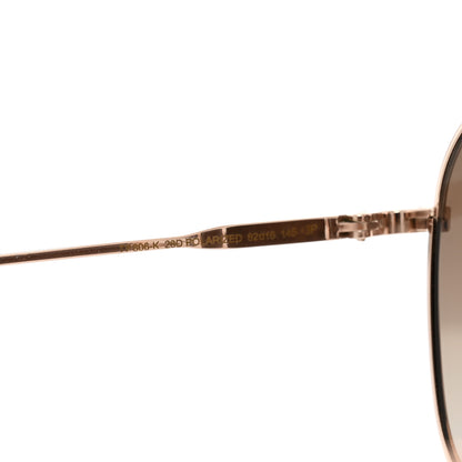 Tom Ford Metal Pilot Sunglasses FT0883 Gold 6 of 9