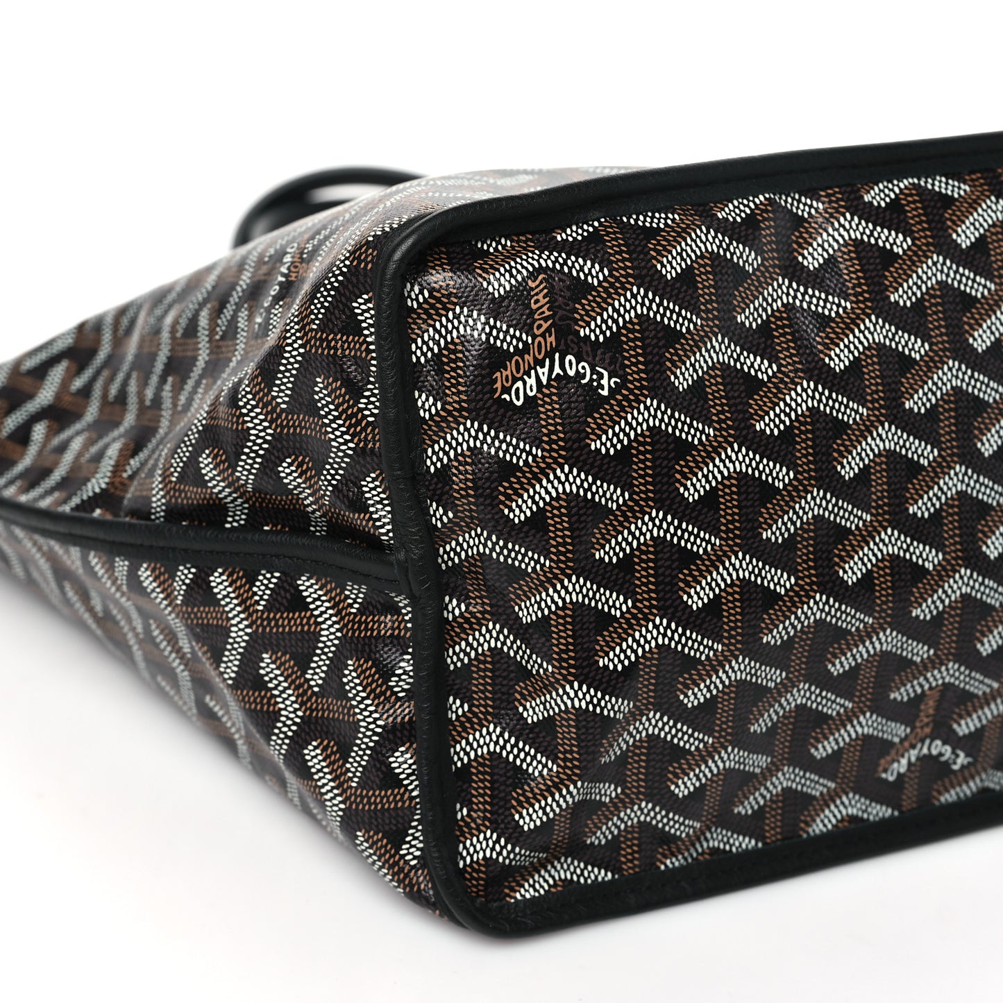Goyardine Reversible Anjou PM Black