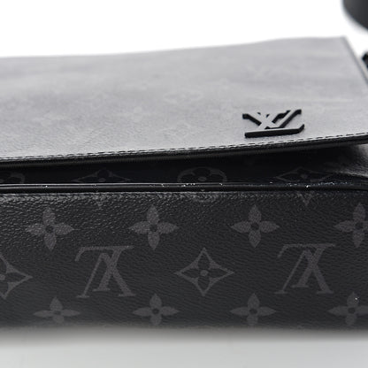 Louis Vuitton Monogram Eclipse District PM Black 9 of 9