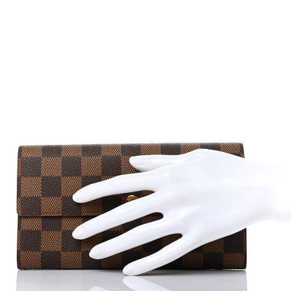 Louis Vuitton Damier Ebene Porte-Monnaie Wallet 2 of 6