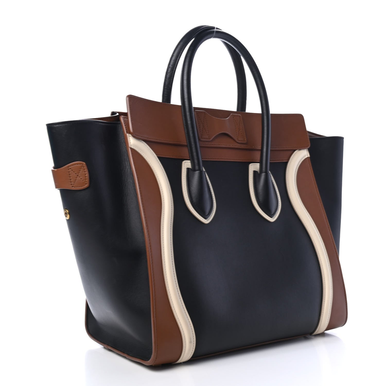 Celine Smooth Calfskin Mini Tri-Color Luggage Multicolor 2 of 4