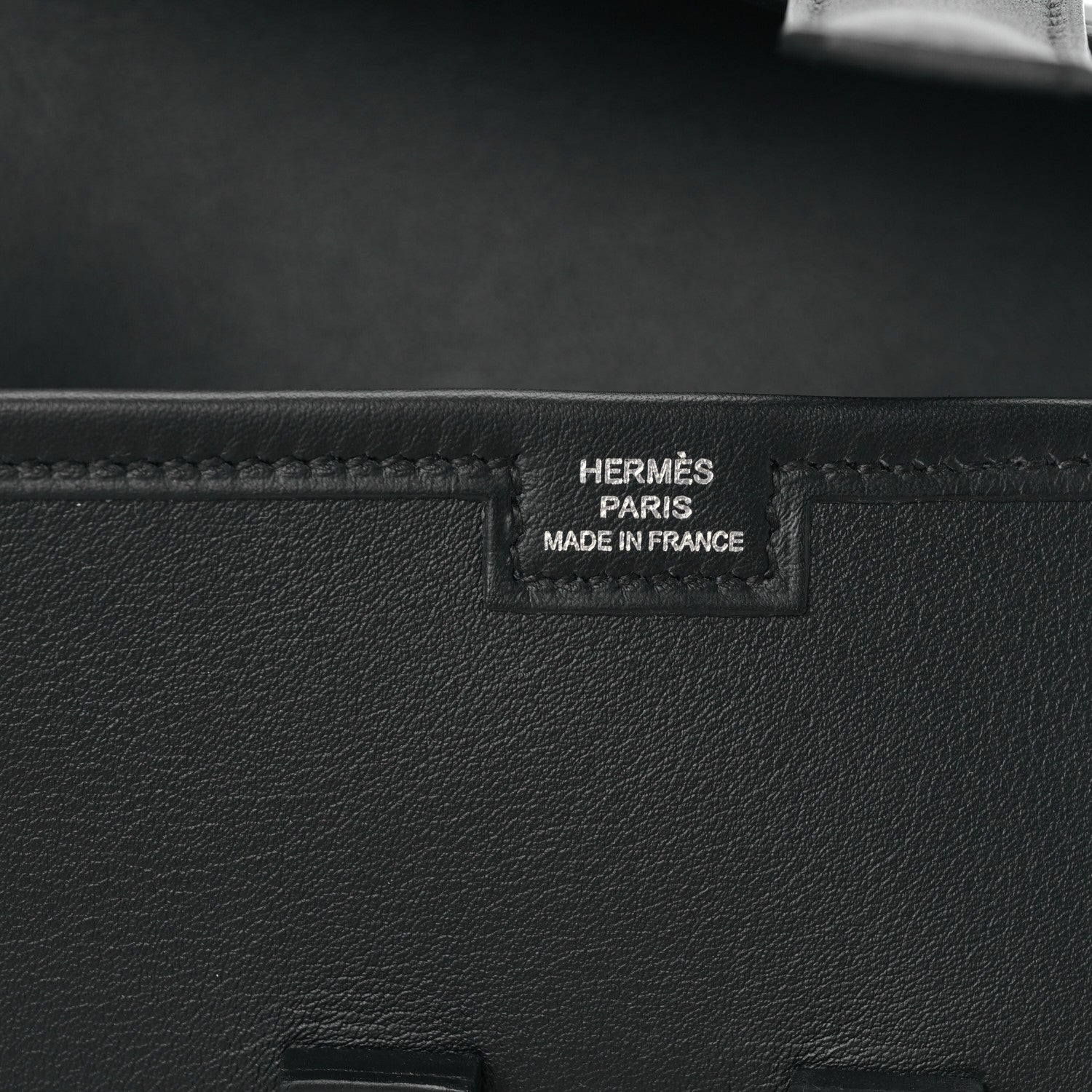 Hermes Swift Jige Elan 29 Clutch Black 6 of 9