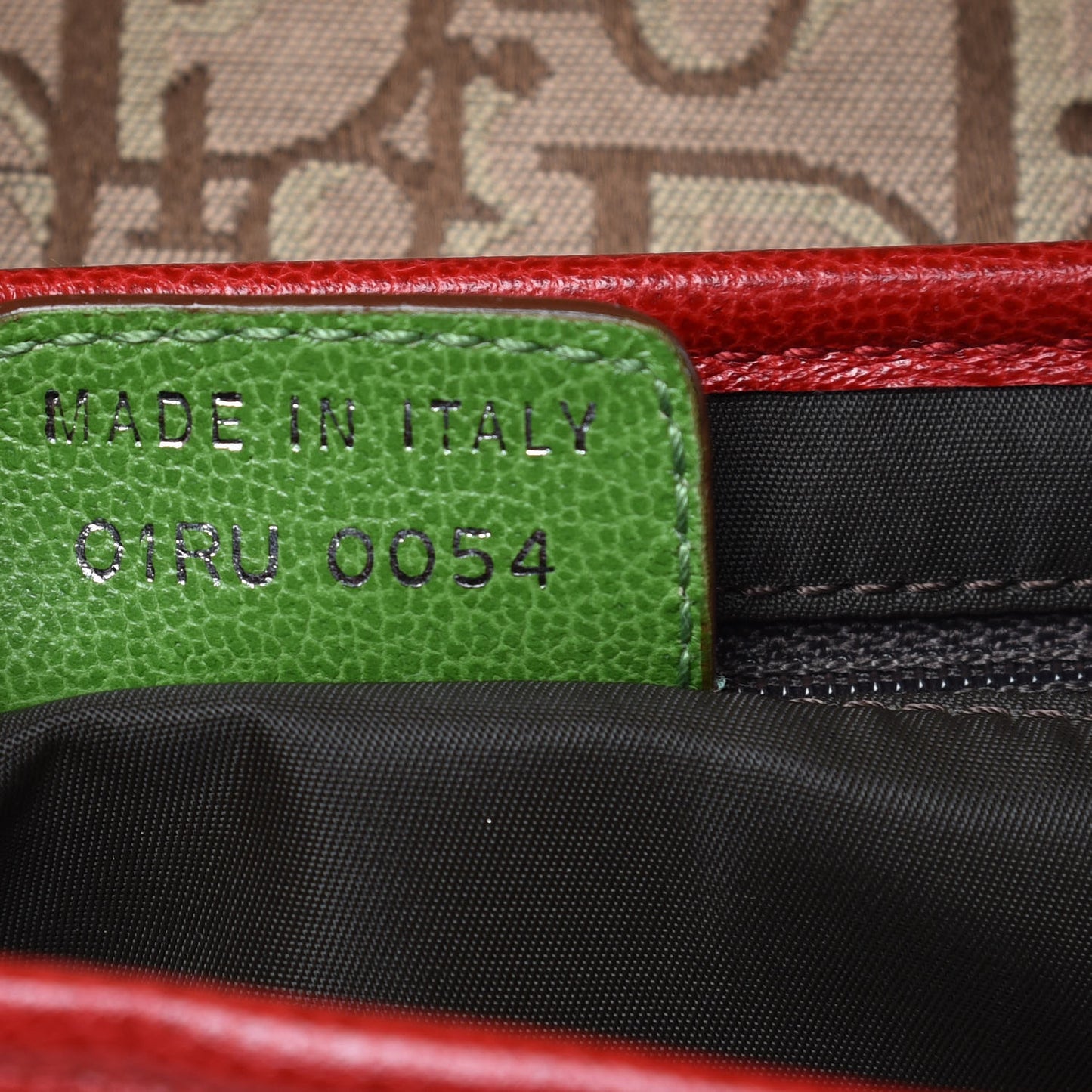 Monogram Rasta Saddle Bag Beige