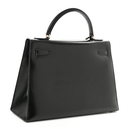 Hermes Box Kelly Sellier 32 Black 3 of 11