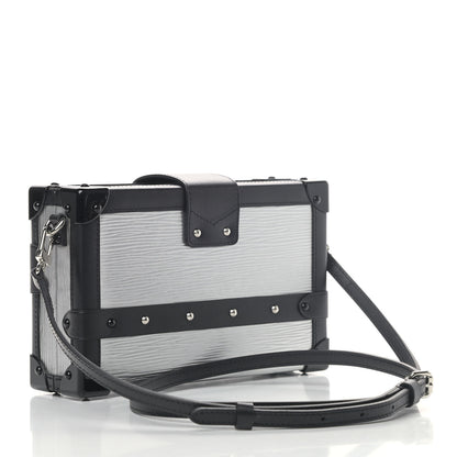 Louis Vuitton Epi Petite Malle Silver 2 of 5