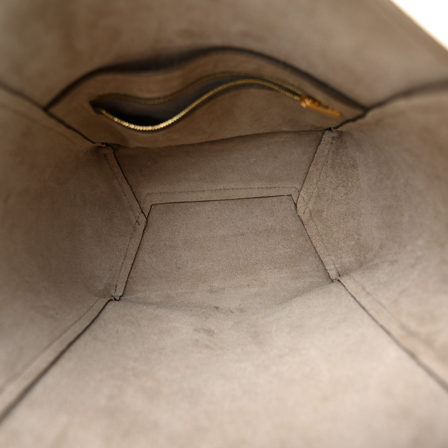 Celine Soft Grained Calfskin Small Sangle Bucket Bag Taupe 5 of 9