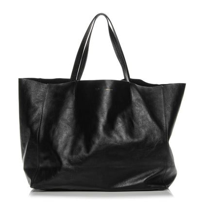 Celine Lambskin Horizontal Cabas Bag Black 1 of 12