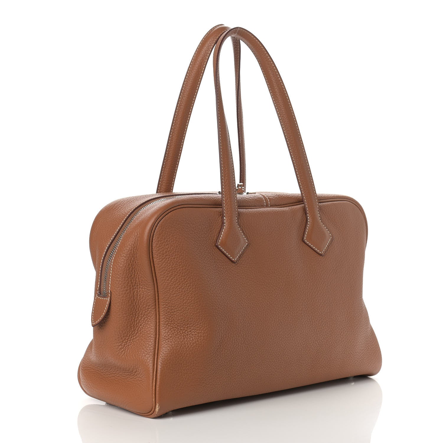 Hermes Taurillon Clemence Victoria II 35 Gold 2 of 14