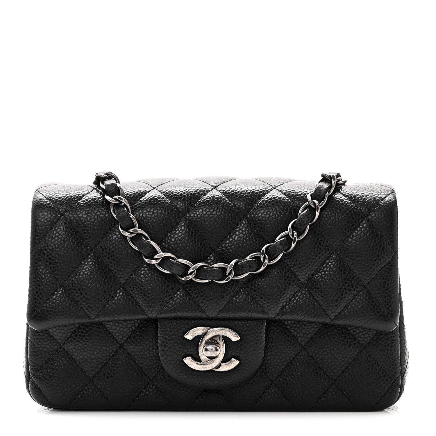 Chanel Caviar Quilted Mini Rectangular Flap Black 1 of 11