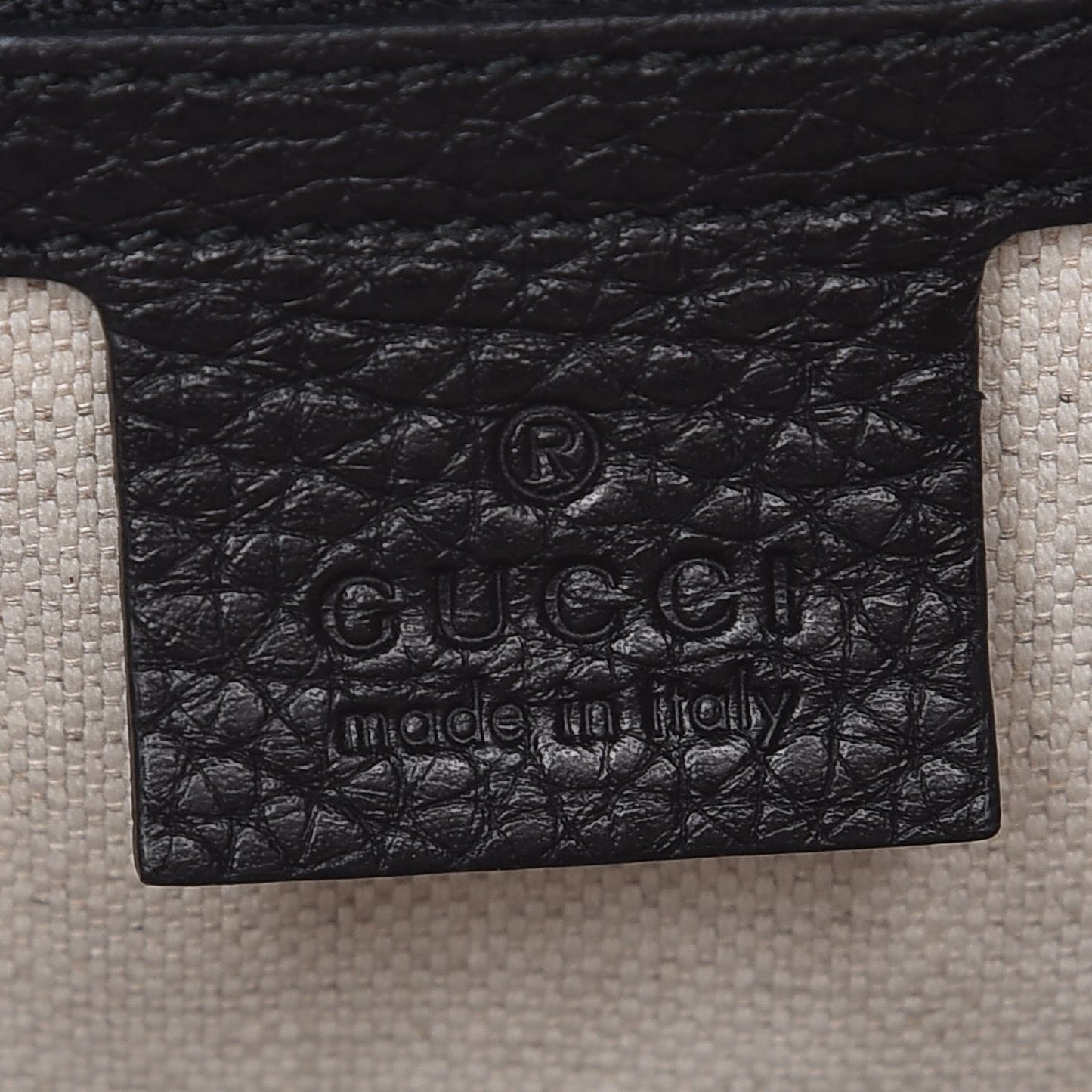 Calfskin Small GG Marmont Top Handle Bag Black