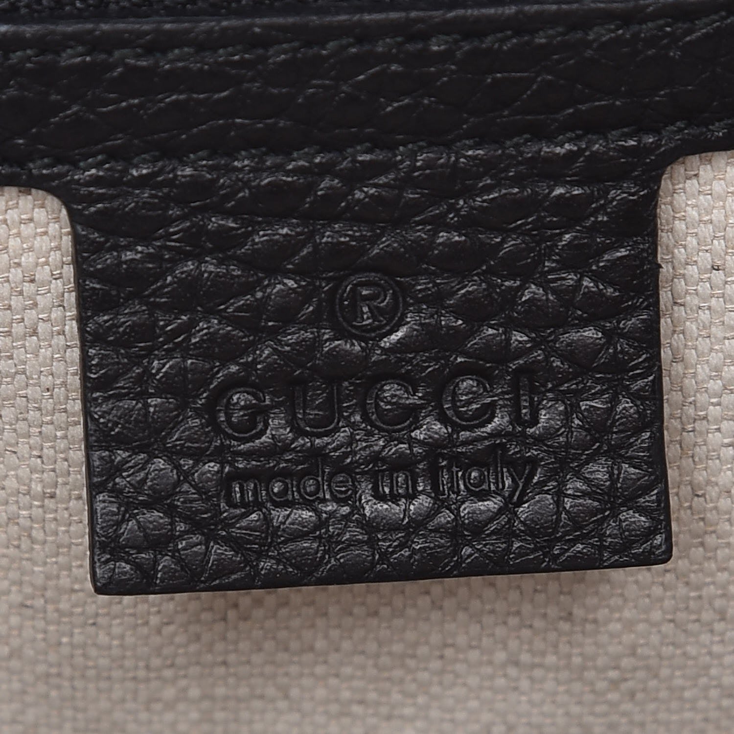 Gucci Calfskin Small GG Marmont Top Handle Bag Black 6 of 8