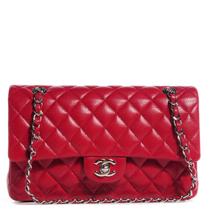 Chanel Caviar Medium Double Flap Red 1 of 10