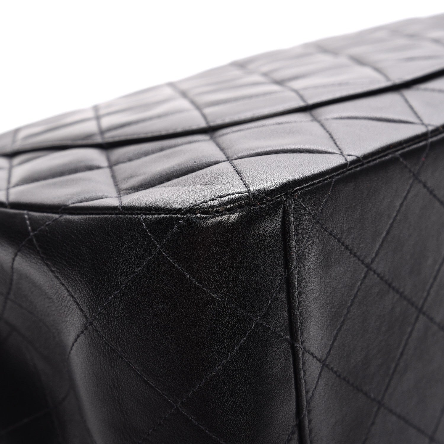 Chanel Lambskin XL Jumbo Flap Black 10 of 14