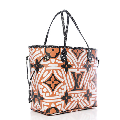 Louis Vuitton Monogram Giant Crafty Neverfull MM Creme Caramel 2 of 10