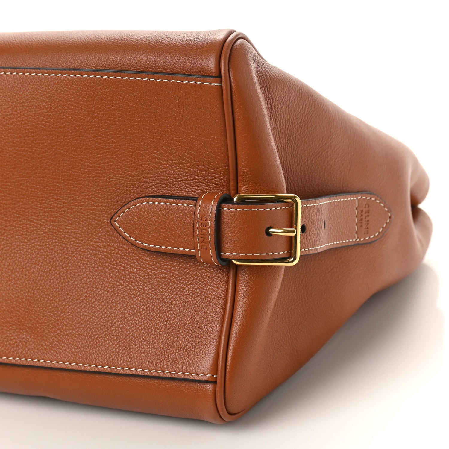 Celine Supple Calfskin Medium Appoline Tan 8 of 8