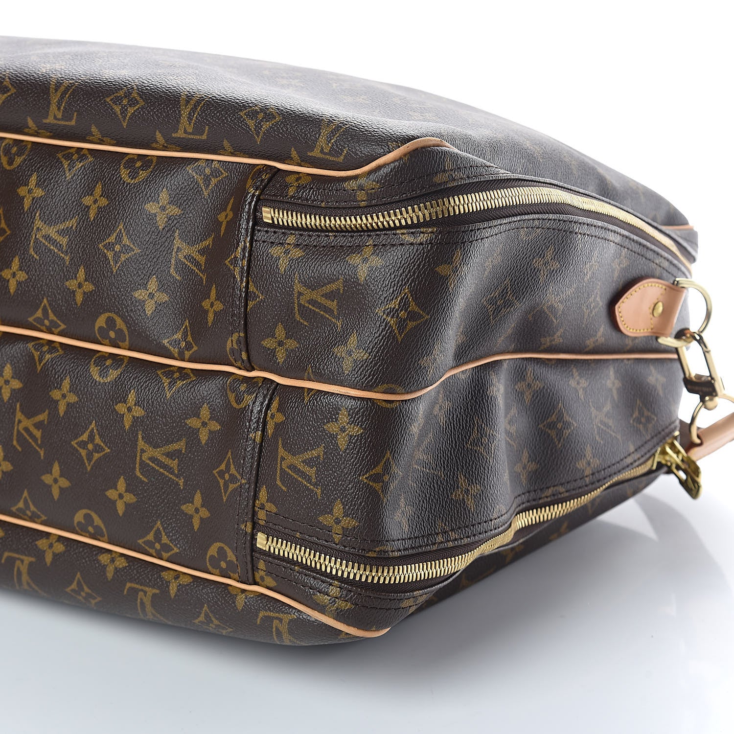 Louis Vuitton Monogram Alize 2 Compartment Luggage Travel Bag 10 of 10