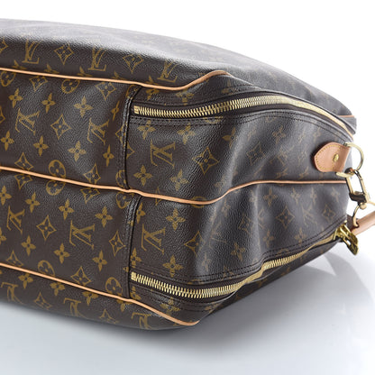 Louis Vuitton Monogram Alize 2 Compartment Luggage Travel Bag 10 of 10