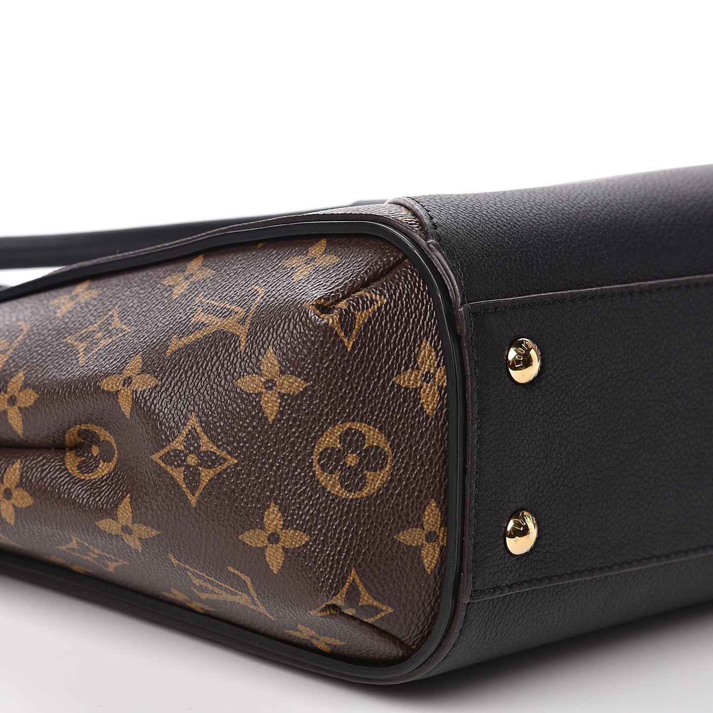 Calfskin Monogram Kimono Tote PM Black