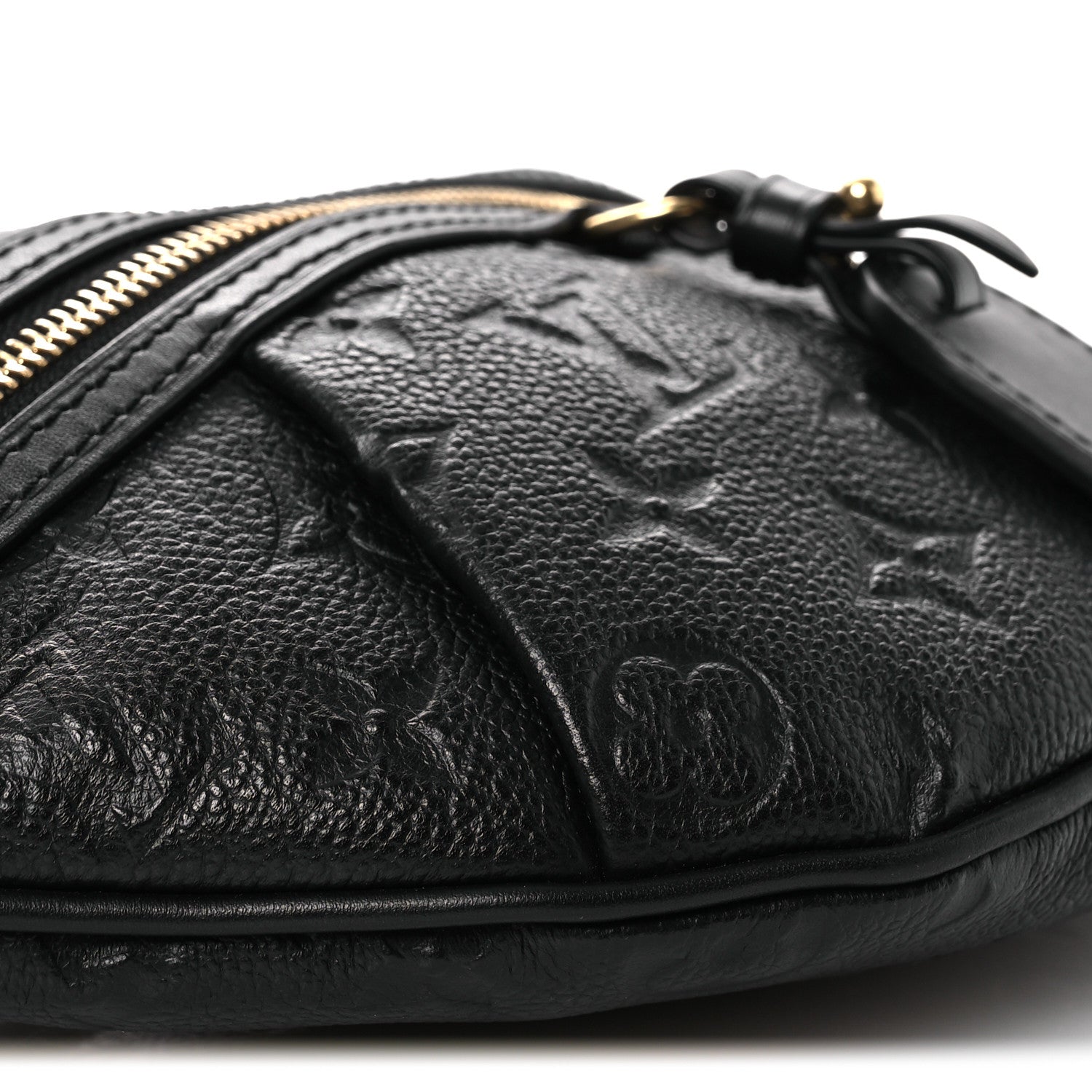 Louis Vuitton Empreinte High Rise Bumbag PM Black 7 of 10