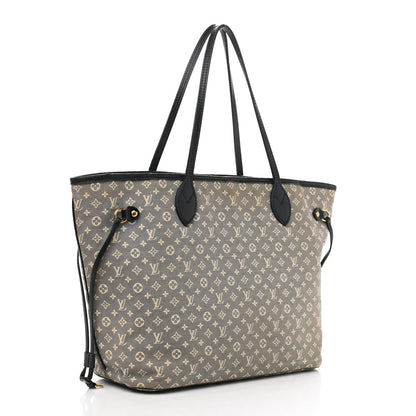 Louis Vuitton Monogram Idylle Neverfull MM Encre 3 of 10