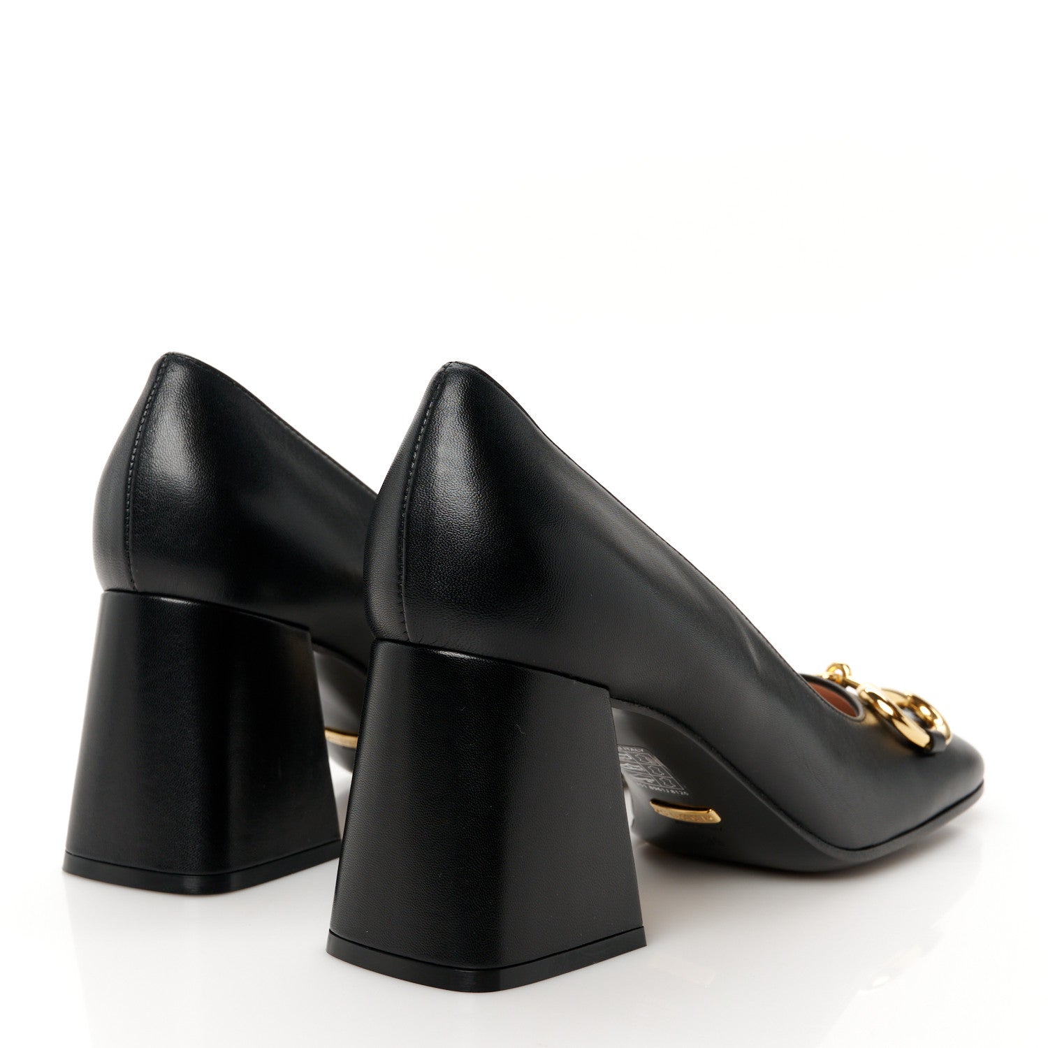 Gucci Malaga Kid Horsebit 75mm Pumps 39 Black 5 of 11